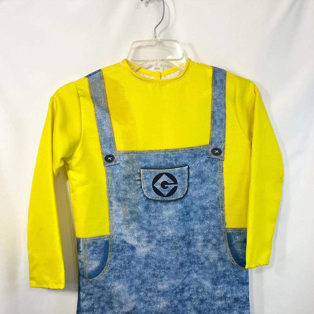 Rubies Despicable Me Minion Costume Kids Medium Halloween Dress Up Mask Gloves